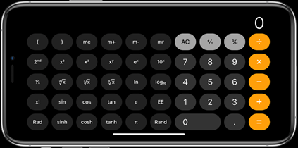 Scientific Calculator Screenshot