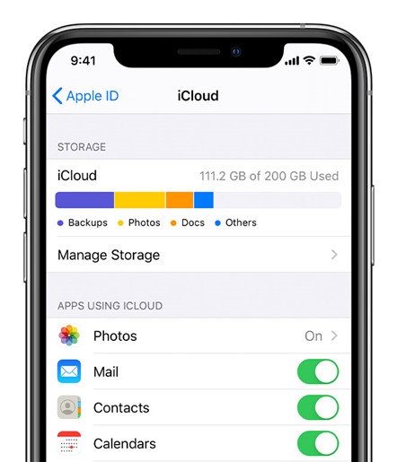 iphone apple ID screenshot