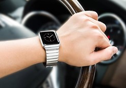 Stainless steel Apple Watch band